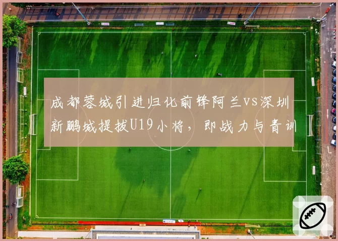 成都蓉城引进归化前锋阿兰vs深圳新鹏城提拔U19小将,即战力与青训储备策略对比