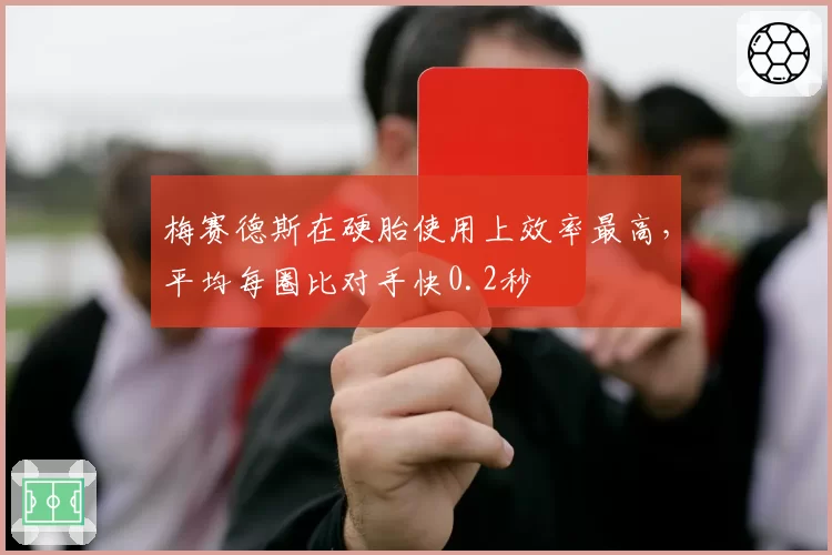 梅赛德斯在硬胎使用上效率最高，平均每圈比对手快0.2秒